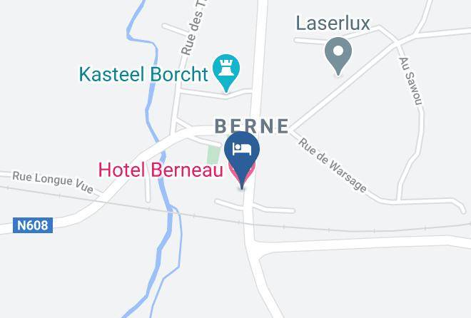 Hotel Berneau Map