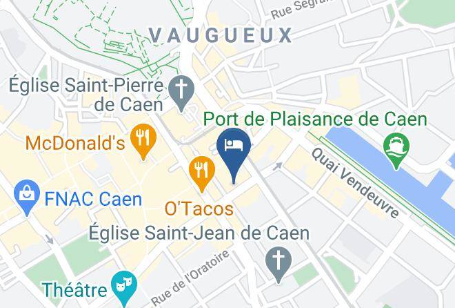 Calvados - Hotel Bernieres Maps
