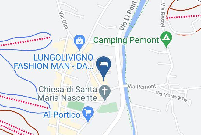 Sondrio - Hotel Bernina Maps