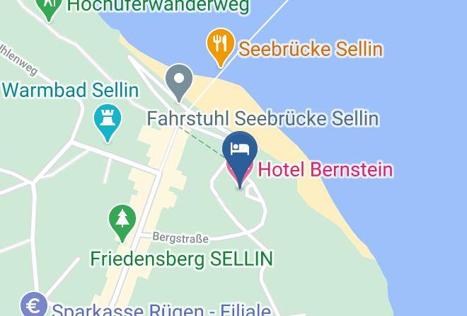 Vorpommern Rugen - Hotel Bernstein Maps