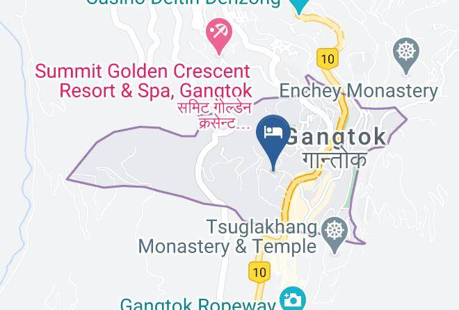 Gangtok - Hotel Berries Gangtok Maps