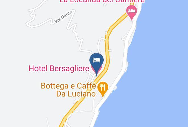 Como - Hotel Bersagliere Maps