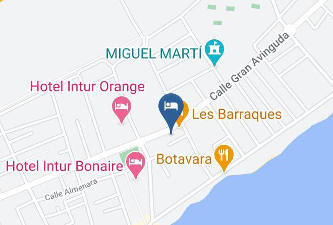 Castellon - Hotel Bersoca Maps