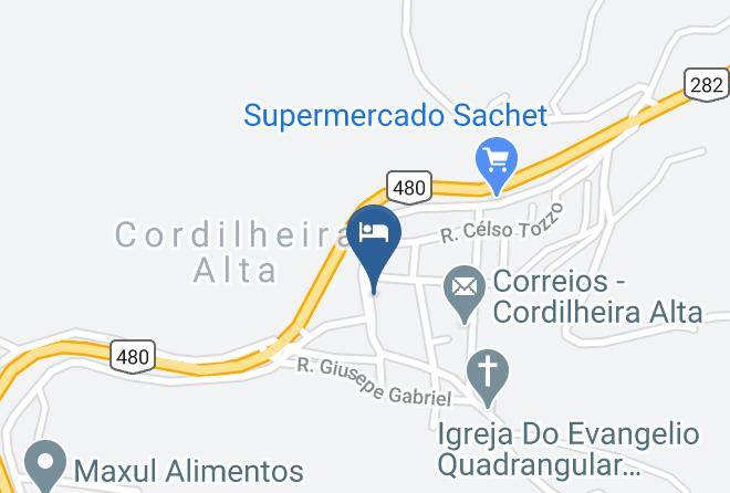 Cordilheira Alta - Hotel Berte Maps