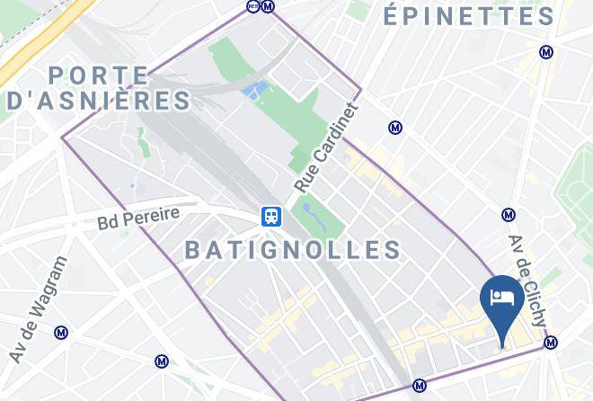 Paris - Hotel Bertha Maps