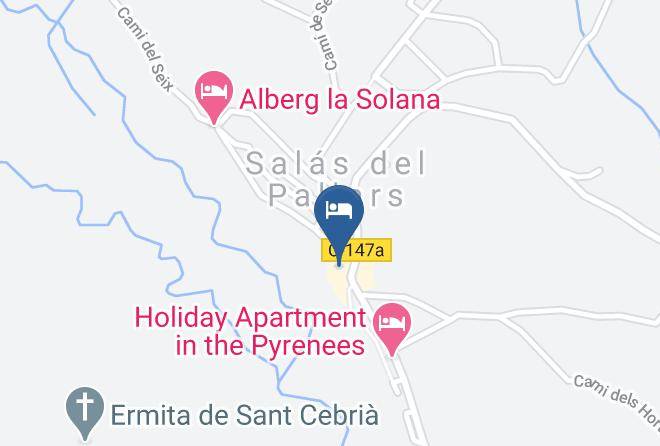 Lleida - Hotel Bertran Maps