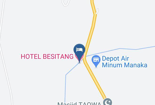 Langkat Regency - Hotel Besitang Maps