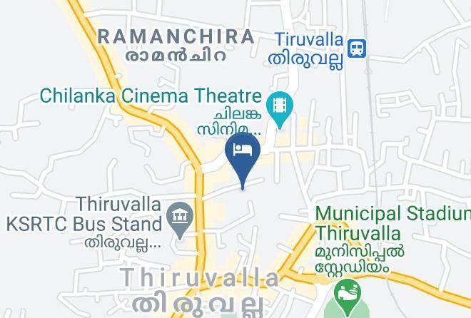 Thiruvalla - Hotel Tilak Maps