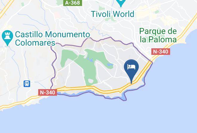 Malaga - Hotel Best Benalmadena Maps