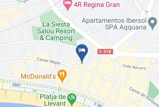 Tarragona - Hotel Best Da Vinci Royal Maps