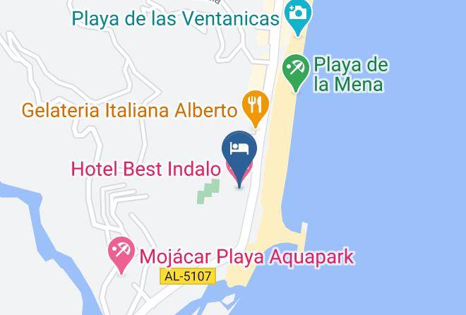 Almeria - Hotel Best Indalo Maps