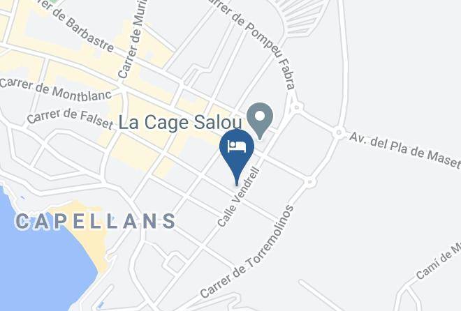 Tarragona - Hotel Best Mediterraneo Maps
