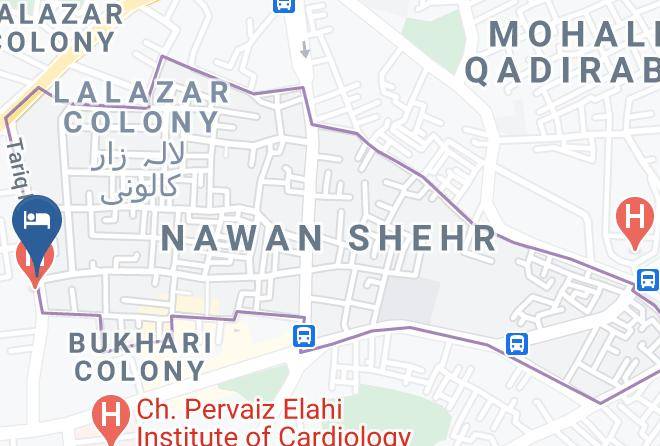 Islamabad - Hotel Best One Maps