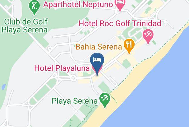 Almeria - Hotel Best Roquetas Maps