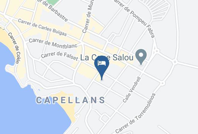 Tarragona - Hotel Best San Diego Maps