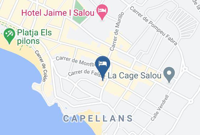 Tarragona - Hotel Best San Francisco Maps