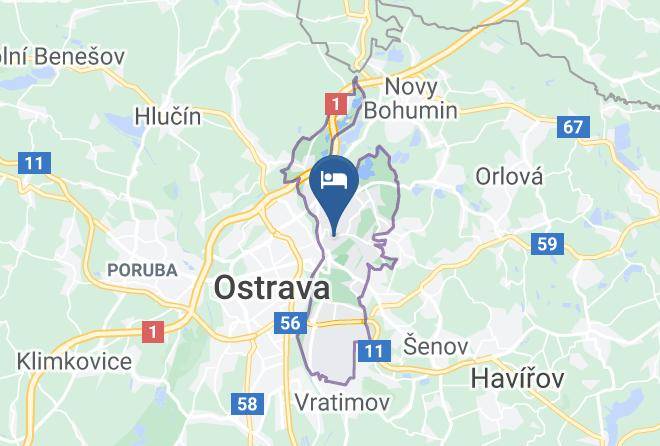 Ostrava - Hotel Best Sro Maps