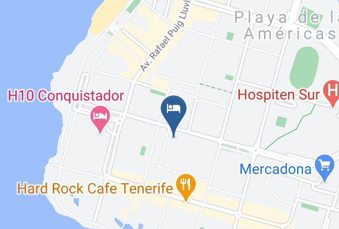 Santa Cruz De Tenerife - Hotel Best Tenerife Maps