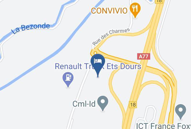Loiret - Ibis Styles Montargis Arboria Maps
