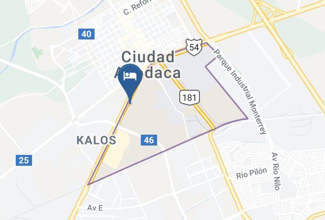 Apodaca - Best Western Plus Monterrey Airport Maps