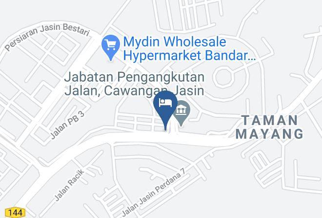 Jasin District - Hotel Bestari Jasin Maps