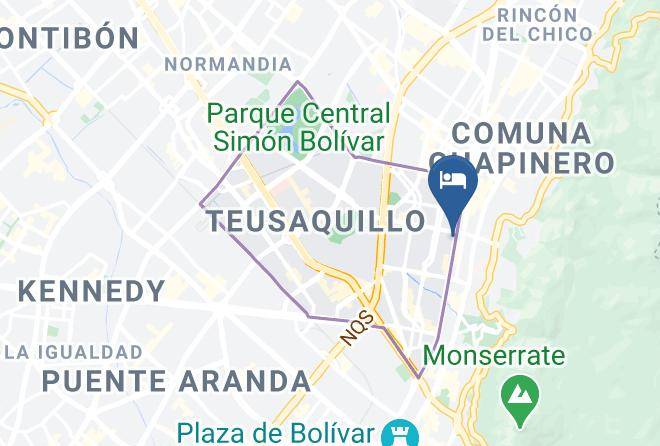 Bogota - Hotel Bestmark Platino Maps