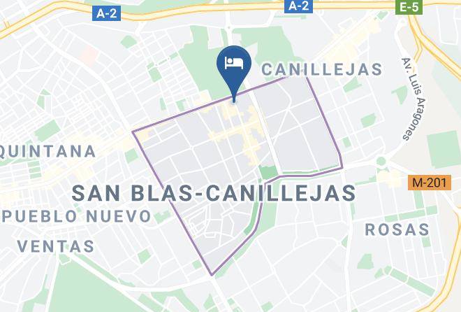 Madrid - Hotel Bestprice Alcala Maps