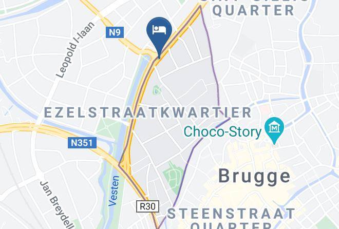 West Flanders - Hotel Bethune Maps