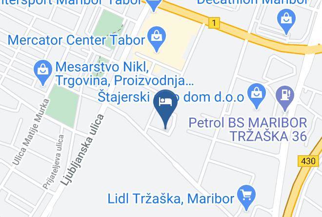 Maribor - Hotel Betnava Maps