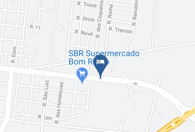 Santa Fe Do Sul - Hotel Beto Rocha Maps