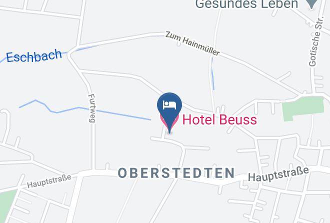 Hochtaunuskreis - Hotel Beuss Maps