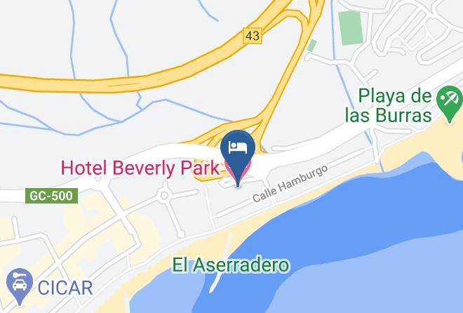 Las Palmas - Hotel Beverly Park Maps