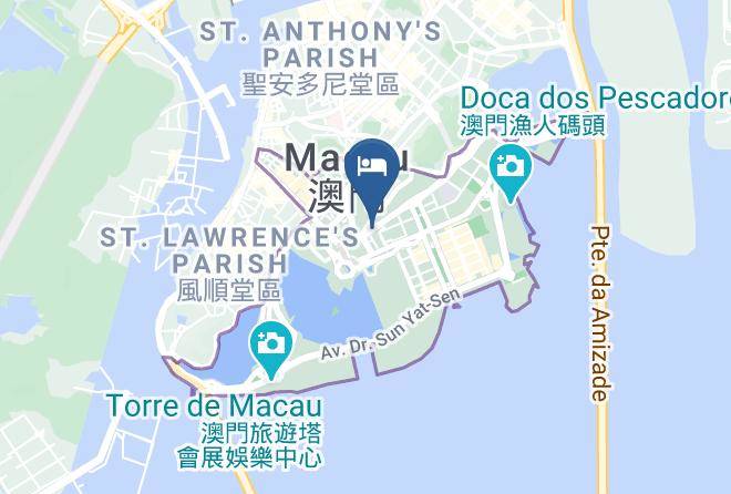 Macau - Hotel Beverly Plaza Macau Maps