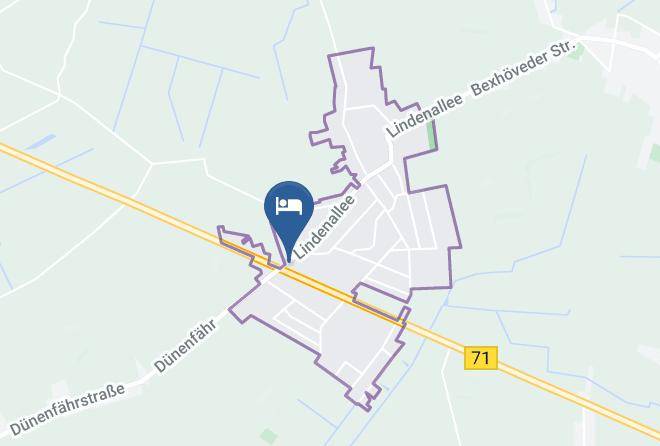 Cuxhaven - Hotel Bexhoveder Hof Maps
