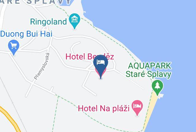 Ceska Lipa - Hotel Bezdez Maps