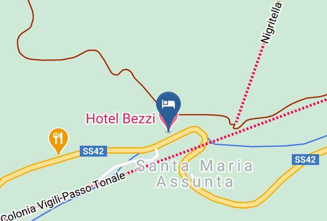 Hotel Bezzi Map