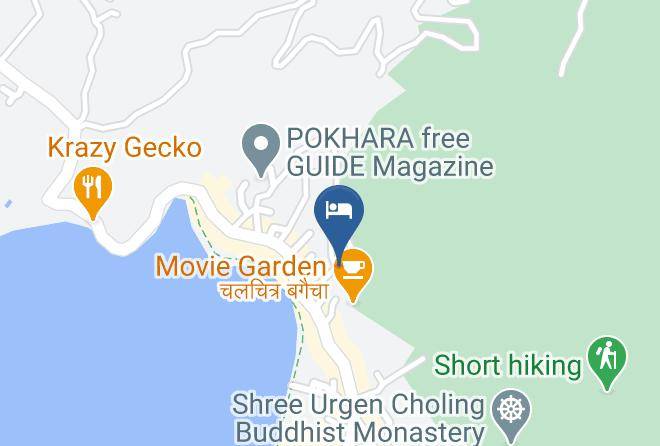 Pokhara - Hotel Bhadrakali Maps
