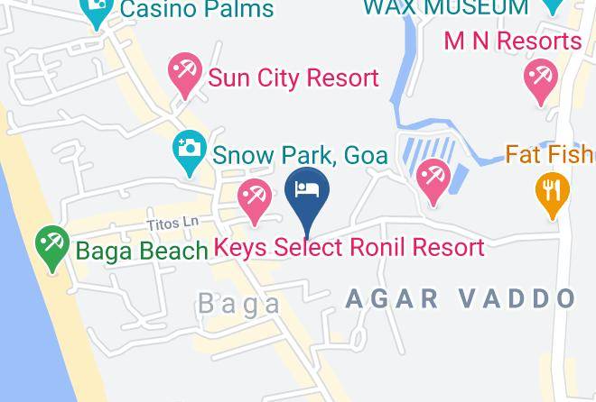 Bardez - Hotel Bhagwati By Pearl Harbour Maps