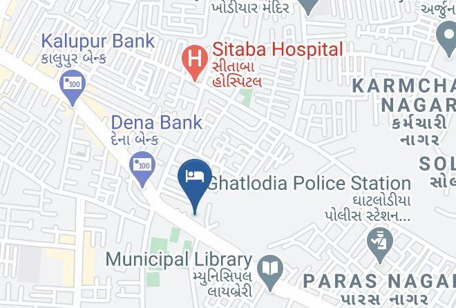 Ahmadabad - Hotel Bhagya Maps
