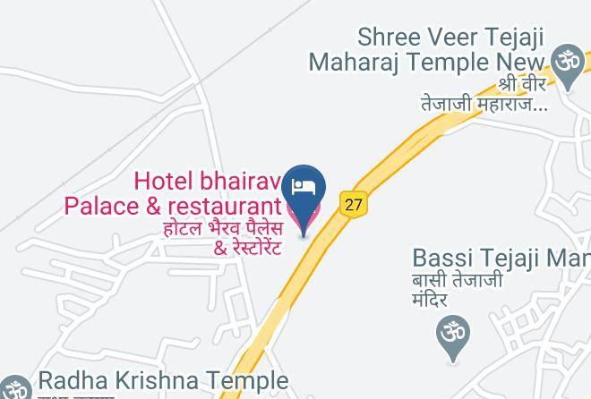 Chittaurgarh Sub District - Hotel Bhairav Palace & Restaurant Maps
