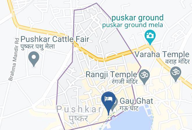 Pushkar - Hotel Bharatpur Palace Maps