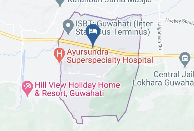 Guwahati - Hotel Bhargav Grand Maps