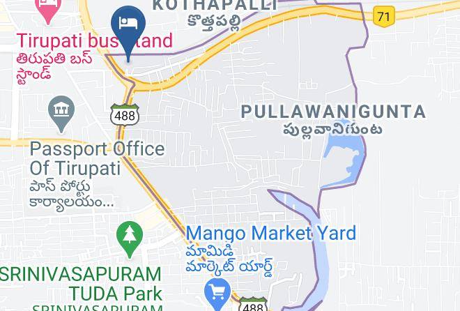 Tirupati - Hotel Bhimas Paradise Maps
