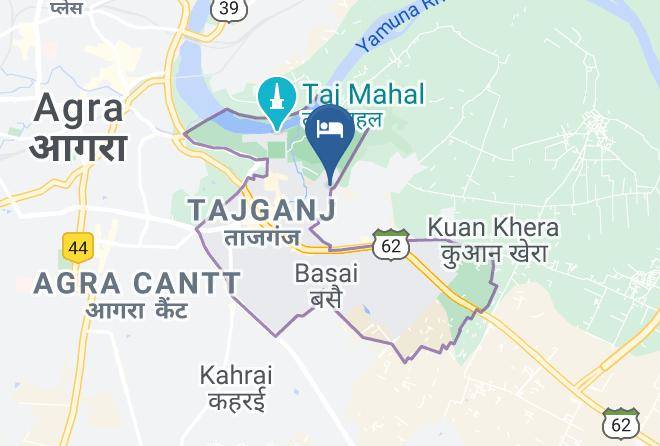 Agra - Hotel Bhoomi Residency Agra Maps