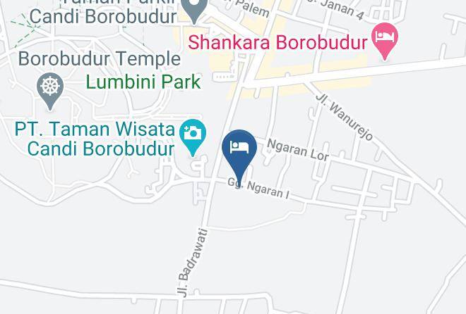 Magelang Regency - Hotel Bhumi Sambhara Maps
