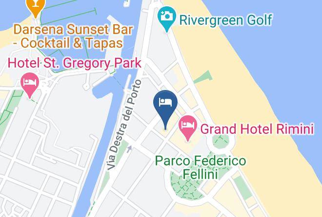 Rimini - Hotel Biancamano Maps