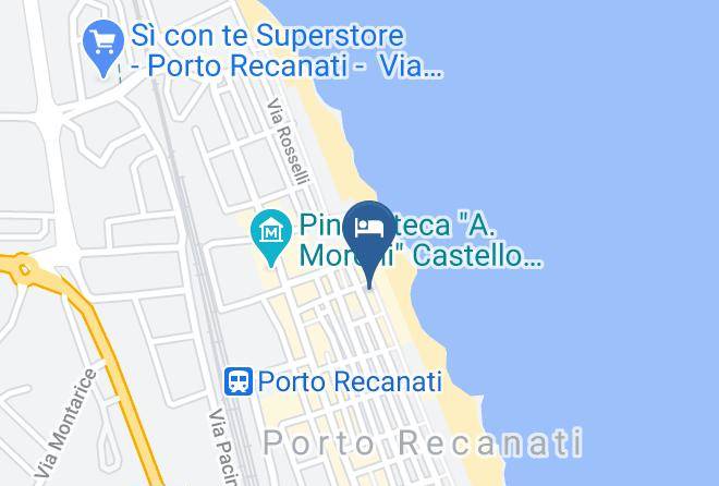 Macerata - Hotel Bianchi Porto Recanati Maps