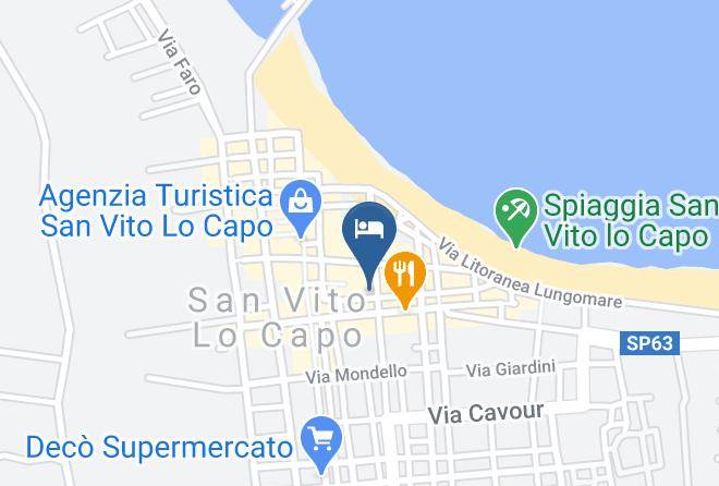 Trapani - Hotel Biancolilla Maps