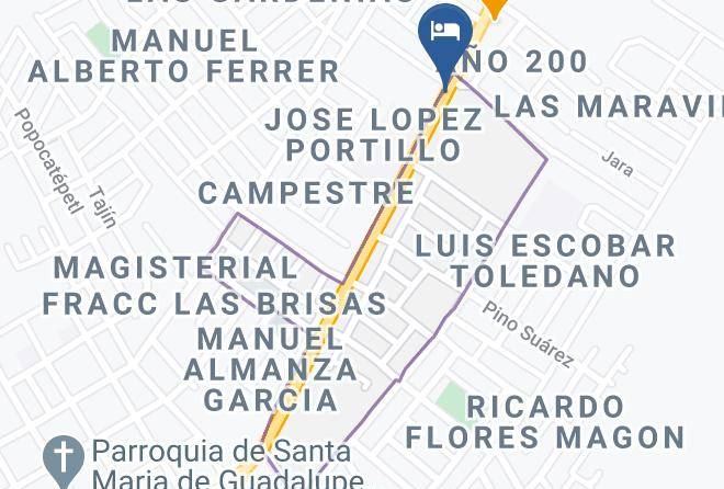 Tlapacoyan - Hotel Bicentenario Maps