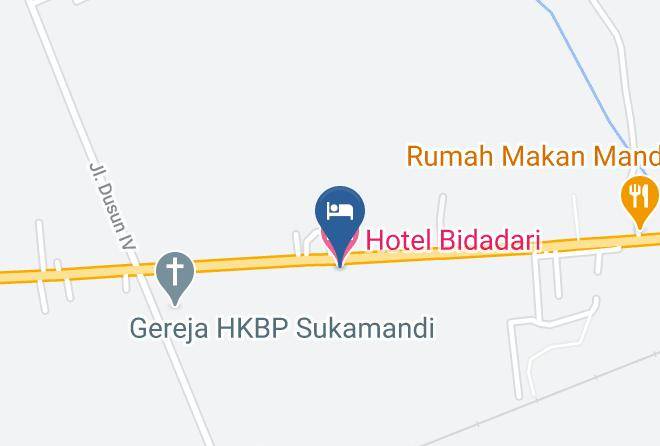 Deli Serdang Regency - Hotel Bidadari Maps